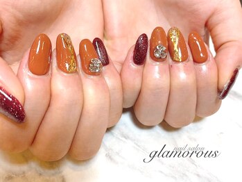 ネイルグラマラス 西新井店/《パラジェル》秋マグネット