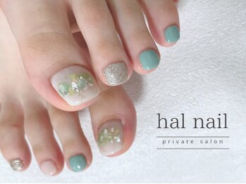 ハルネイル(hal nail)/親指アート