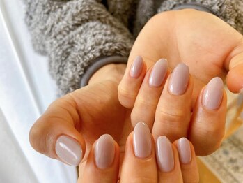 モグネイル(Mogunail)/ちゅるんワンカラー 春ネイル