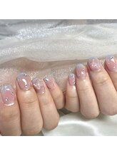 アイリッシュネイル 久屋大通店(Irish Nail)/チーク×蝶々