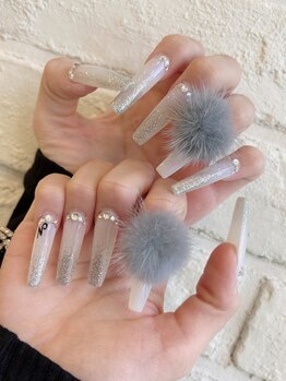 ジューシーネイル 天神店(Juicy nail)の写真/福岡でハイクオリティーのネイルをするならJuicyで決まり☆美しいフォルムのスカルプネイルにファン多数！