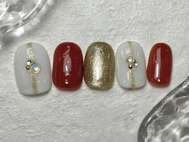 上品シンプルネイル【¥5800】