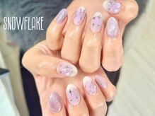 スノーフレーク(Snowflake)/定額デザイン¥8000