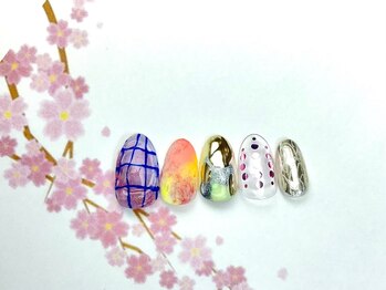 メイクアップバー(make up bar)/ハンド定額6800円☆4月追加