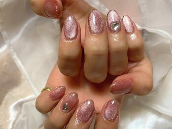 アグ ヘアー セレソ ネイル 桑名(Agu hair Cerezo)/《ワンポイントマグネットnail》