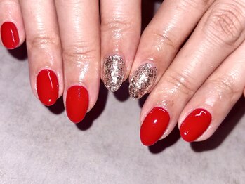 ワンポイントネイル