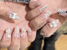 リンドネイル バイ モカ アンド ララ(Lind nail by moca and LaLa)/【mian】チェックネイル