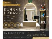 ハンサムモンスター(Handsome Monster)の雰囲気（個室でクールな雰囲気でリラックスできるような内装です）