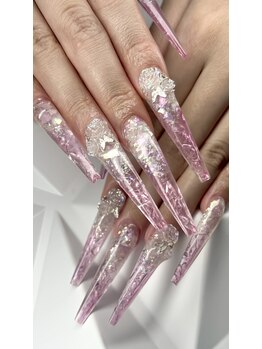 クロスネイル 渋谷店(CROSS nail)/シェル×クラッシュネイル