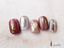 アイネイルズ 横浜EAST店(I-nails)/マグネットニュアンスミラー