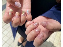 メルト 越谷東口店(Melt.)/ぷっくりネイル／パステルネイル