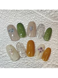 定額ネイル/6050円