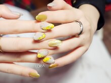 ローバ(LOBA)/ミモザ☆フラワーネイル定額