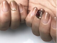 ミーナネイル(miinanail)/大人カラーグラデーションネイル