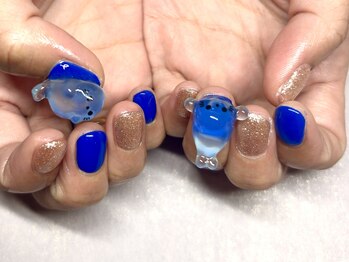 パープルの爪屋/人と被らないアザラシネイル！！