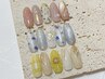 人気No3 【ジェルネイル】定額プレミアム(上品ネイル)パラジェル変更¥550