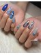 カズネイル(Kazu nail)の写真/短い爪は長さ出しネイルで変身！好きなデザインで華やかさもアップしてテンション上げ◎