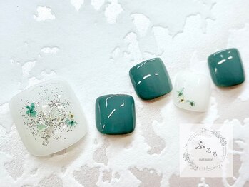 ネイルサロン ふるる 大須店/☆フットプチプラネイル☆#85