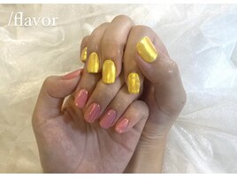 アシメオーロラネイル☆