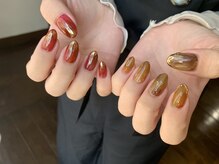レディエントネイルズ(RADIANT Nails)/秋ぷるネイル