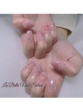 ラベル(La'Belle)/持ち込みデザイン/チークネイル