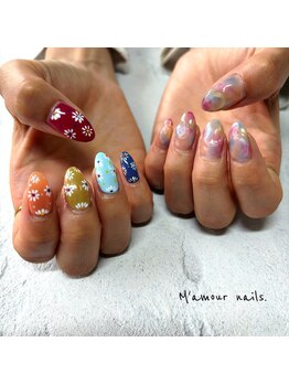 マムール ネイルズ(M'amour nails)/アートネイル
