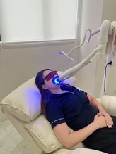 ホワイトニングショップ 函館店(Whitening Shop)/照射中リラックスできる