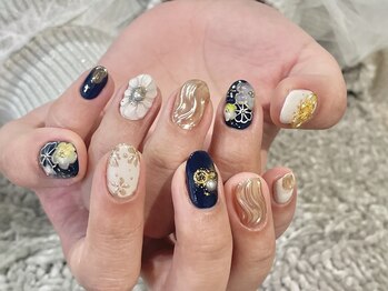 フォリアユー(FOLIA.U)/振袖ネイル☆