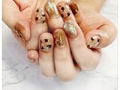 【アニマル柄ネイル】