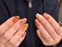 ダブリューネイルスタジオ(W.nail studio)/正月ニュアンス
