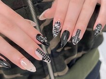 アンジュ(Ange)/【Ayaka】クロスモチーフネイル