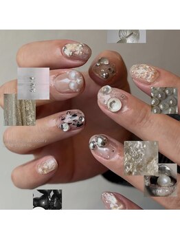 ロウイ(6ui.)の写真/細かいデザインまでこだわった、originalなニュアンスアートが得意。ニュアンス好きな方はぜひ6ui.に。