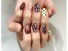 アンドネイル ビューティー(AND nail,beauty)/春ネイル/小花柄ネイル/藤沢
