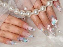 ジョアアンジェ 京橋店(joieange)/クリア 偏光 ハート オーロラ 夏