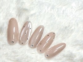 マグネット×ドットシルバーホロ