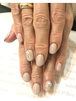 ヘアアンドネイル ピーファイブ(P-five)/冬の定額コースネイル♪