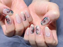 ネイルサロン リン(Lin)/お正月ネイル　クリスマスネイル