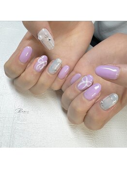 ドットビー(.Bee)/クリスマス雰囲気ネイル