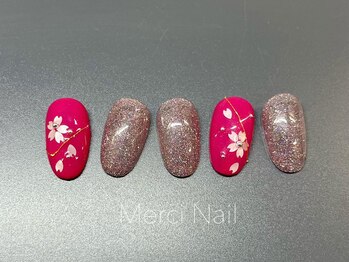 メルシー(Merci)/桜ネイル定額コース