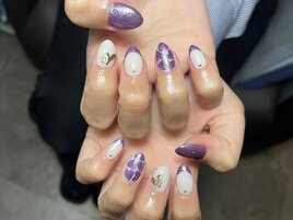 推し色に染まっちゃうぞネイル