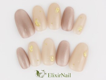 エリクサーネイル 神田(Elixir Nail)/シンプル/クーポン使用
