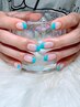 【指先を美しく魅せる定番デザイン】フレンチネイル☆クリアベース