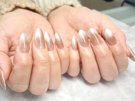 スカルプ＋マグネットネイル☆