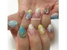 【ハンド】▼持ち込みデザインアート▼ご希望の色を作成可◎　￥13500⇒10900