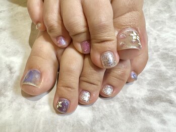 チコネイルサロン バイ オーロル(CHIKO NAIL SALON by AURORE)/フット【デザインコース】