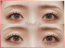 ミナリス(MinaLis)/フラットラッシュ×眉毛ワックス