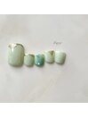 フットネイル　ニュアンス