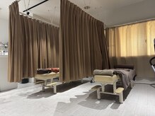 草加きらめき整骨院/カーテンで仕切り女性でも安心