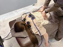 最新機器を使用した施術