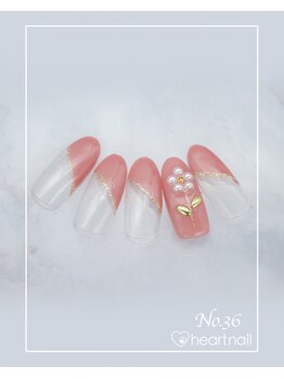 はあとねいる 京田辺店/ハンドネイル：No.36